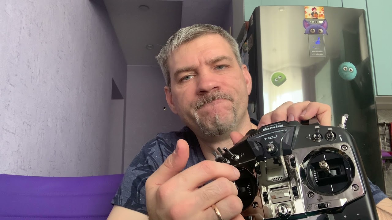 Управление светозвуковым модулем GT Power с помощью аппаратуры Fly Sky GT5