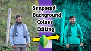 New Snapseed Background Colour change Trick ? 2020 || Snapseed Photo Editing || Amit Editz Zone ?