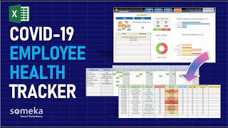 Covid 19 Employee Health Tracker Excel Template | COVID-19 template in Excel! screenshot 3