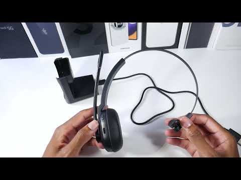 EKSA H5 Bluetooth Headset! Noise Cancelling Microphone (ENC) & Fast Charging Stand!