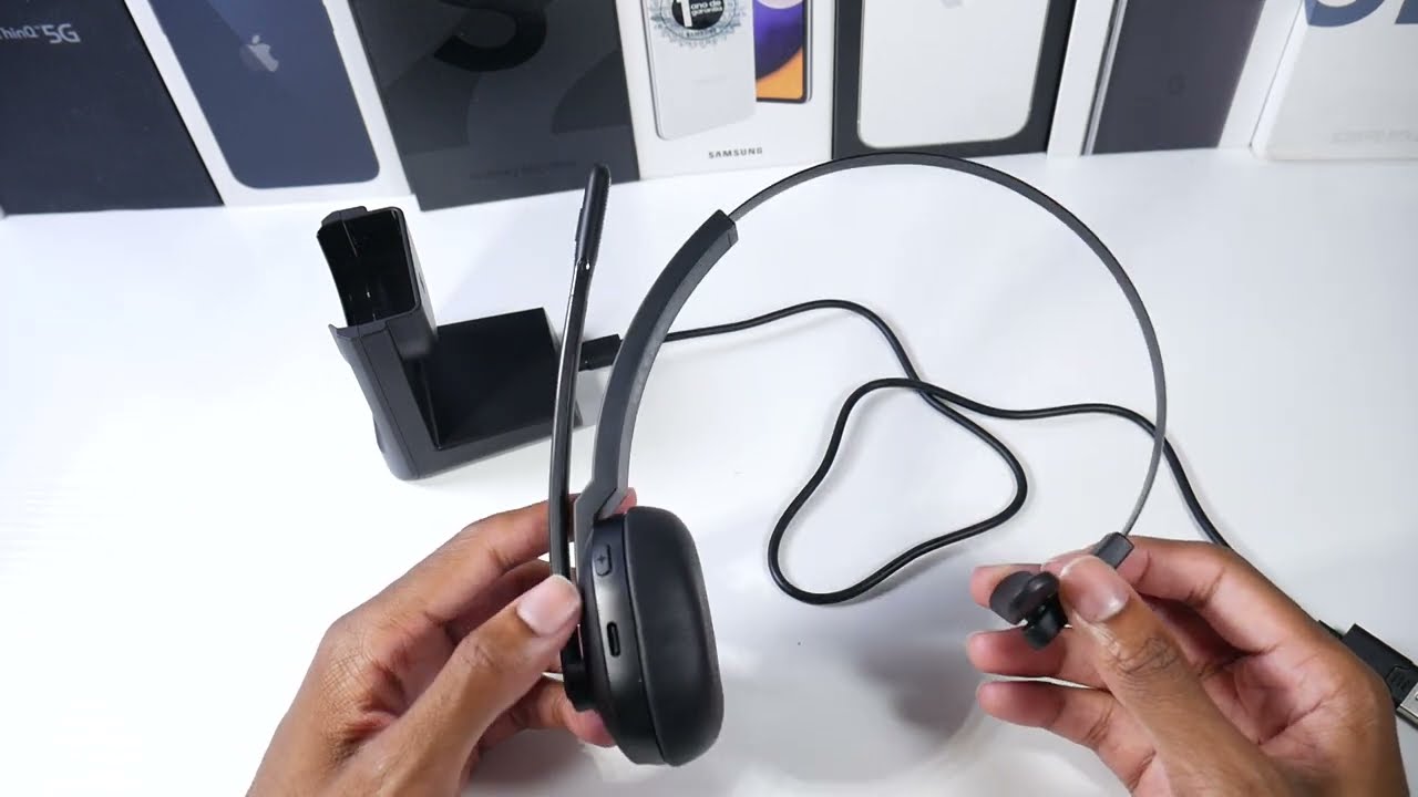EKSA H5 Bluetooth Headset! Noise Cancelling Microphone (ENC) & Fast Charging Stand!