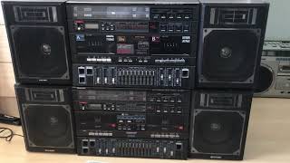 Sharp HK-9000 vs ITS STR-502 vintage boombox and replica