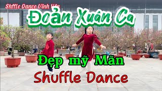 ĐOẢN XUÂN CA-hoà chung nhịp Tết bước nhảy Hiện đại hai Bé @ShuffleDance-VinhYen