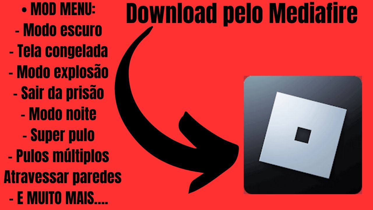 ATUALIZOU!] ROBLOX MOD MENU》IMORTALIDADE + ATRAVESSAR PAREDE +