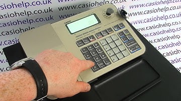 Casio SE-S100 / PCR-T285 / PCR-T295 Instructions: How To Discount An Item