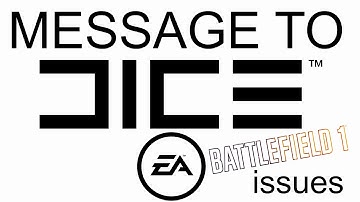 Message to EA / Dice: Fix Your DAMN SERVERS - Battlefield 1 Open Beta FAIL (DDOS ATTACK?)