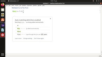 Mathematica to TeX Form