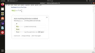 Information Mathematica to TeX Form Guide