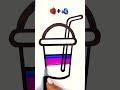 strawberry and blueberry juice #coloring #art #amazing #drawing #cute #foryou #shots