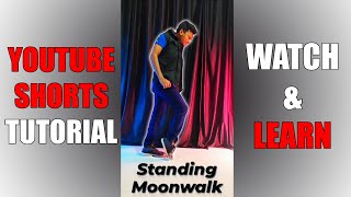 Major Lazer & Nucleya Jadi Buti | Standing Moonwalk Tutorial (Watch & Learn) | Nishant Nair Shorts