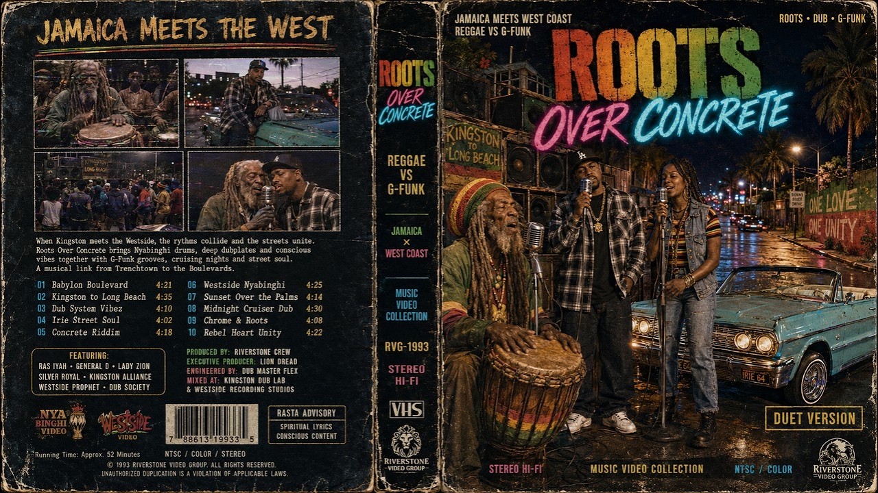 🌿 Irie West Coast Vibes: G-Funk Flows Over Studio One Classics