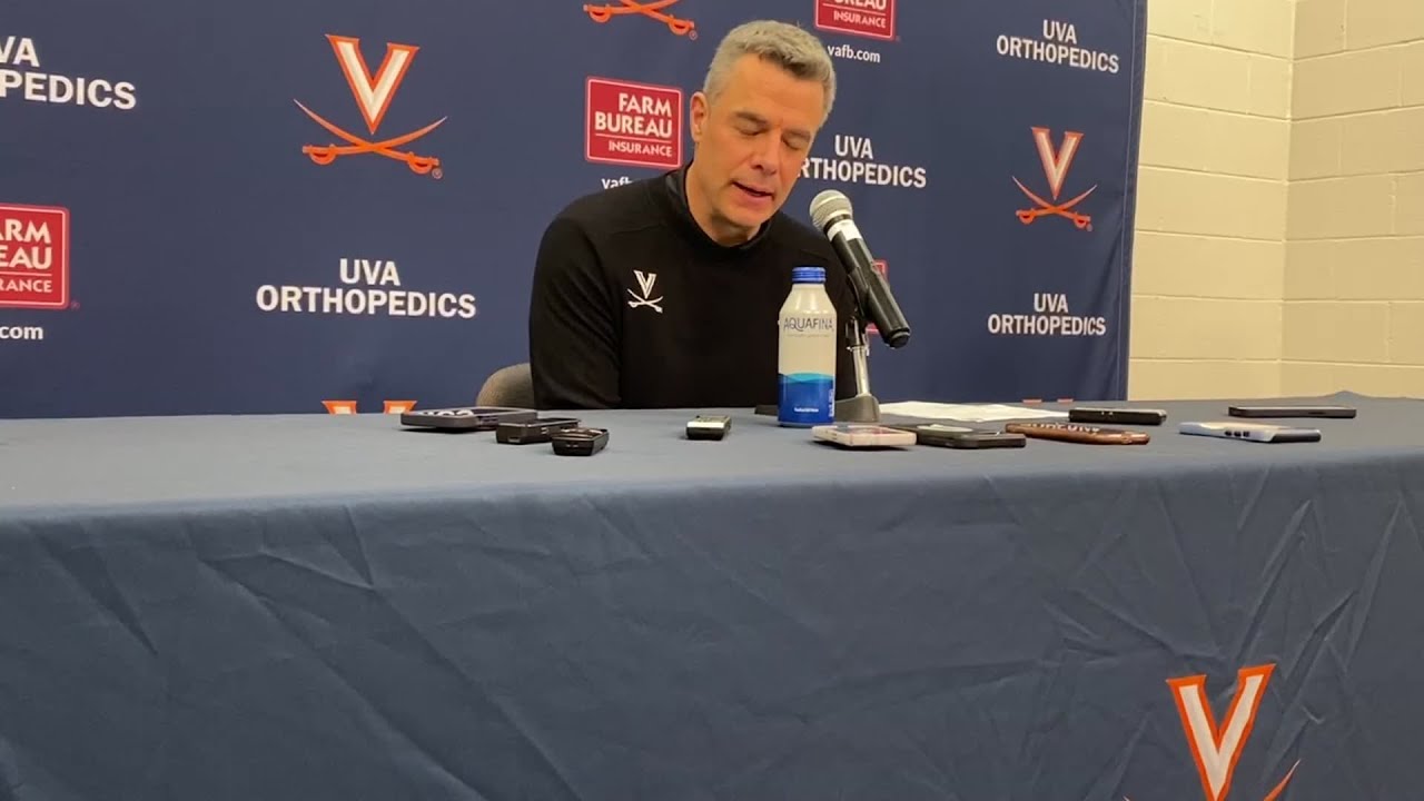 Video: Virginia Coach Tony Bennett Post-UNC Press Conference