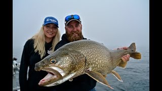 Fishing for GIANT Lake Trout: Lake Superior