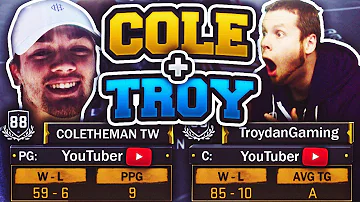 NBA 2K18 TROYDAN & COLETHEMAN - UNSTOPPABLE DYNAMIC DUO! BEST SHOT CREATOR & CENTER ON ONE COURT!