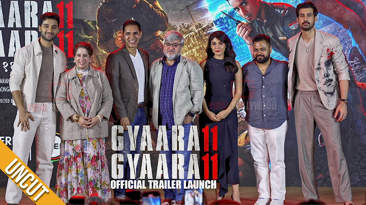UNCUT - Gyaarah Gyaarah | Official Trailer Launch | Raghav, Kritika, Dhairya | A ZEE5 Original