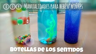 Botellas sensoriales para bebés ¿Que son? - MamáLuz