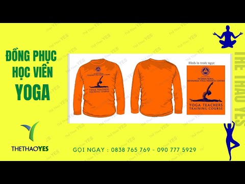 May đồng phục học viên yoga THETHAOYES