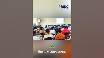 FEM basic methodology | Finite Element Method #shorts | Dr. N V Dhandapani Ex. R&D BEML #mdcengg