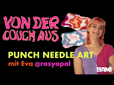 New HOW TO: Punch Needle Teppich selber machen - Von der Couch aus