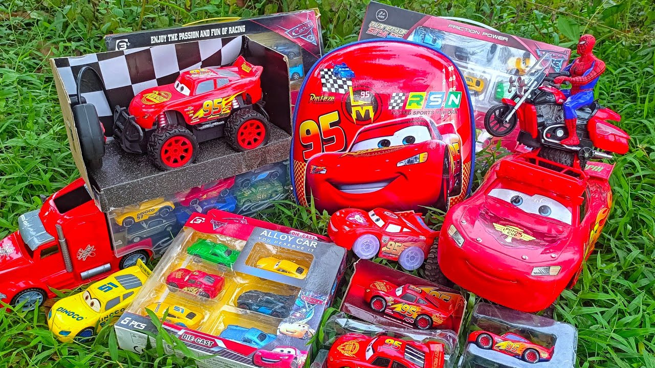 Disney Pixar Cars Unboxing Review l Lightning McQueen Bubble RC Car | Monster Truck