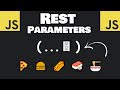 JavaScript REST PARAMETERS in 8 minutes! 🗄