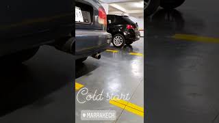honda civic ek3 d15z4 muffler delete cold start sound engine