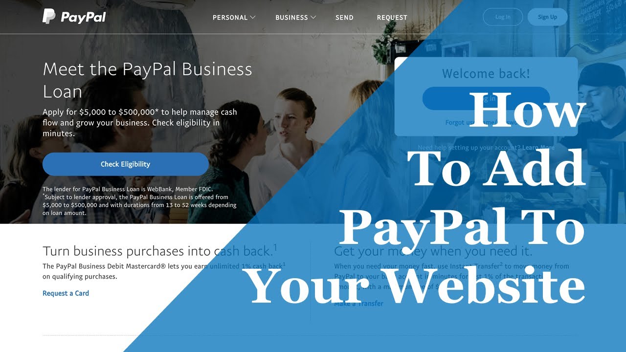  Update  How To Add A PayPal Button To Your Website 2019