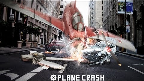 Photoshop cc Manipulated images (Plane crash) speed art