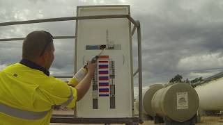 Proteng Hose. Switchboard fire installation.