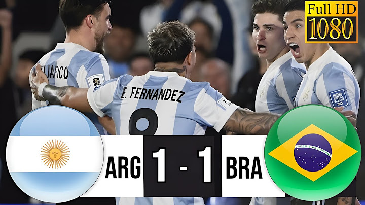 Argentina vs Brazil 1-1 🔥 Extended Highlights And All Goals 🔥 2025