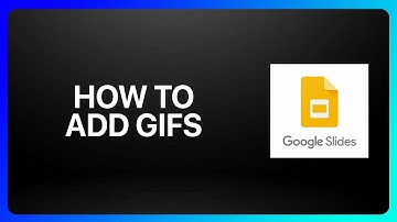 How To Add Gifs In Google Slides Tutorial