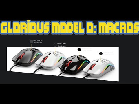 Setting Up Macros On The Model O Plus Gameplay Youtube