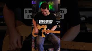 Proof that telecasters are the best guitars