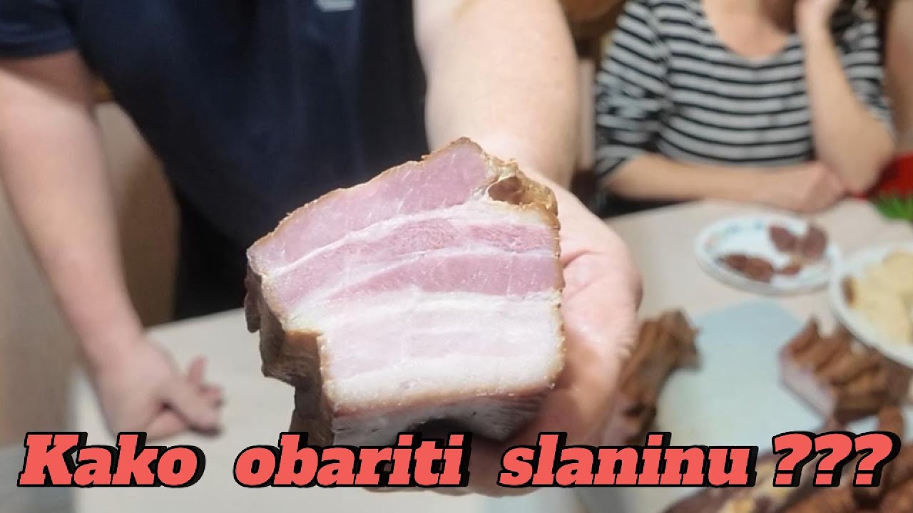 Kako obariti slaninu - evo ovako ja to radim