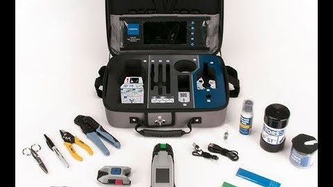How to termination fiber optic cable with Corning TKT tool kit(Part 2 of 3)