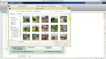 Matlab code for Target Detection Using Image Processing Full Project Code
