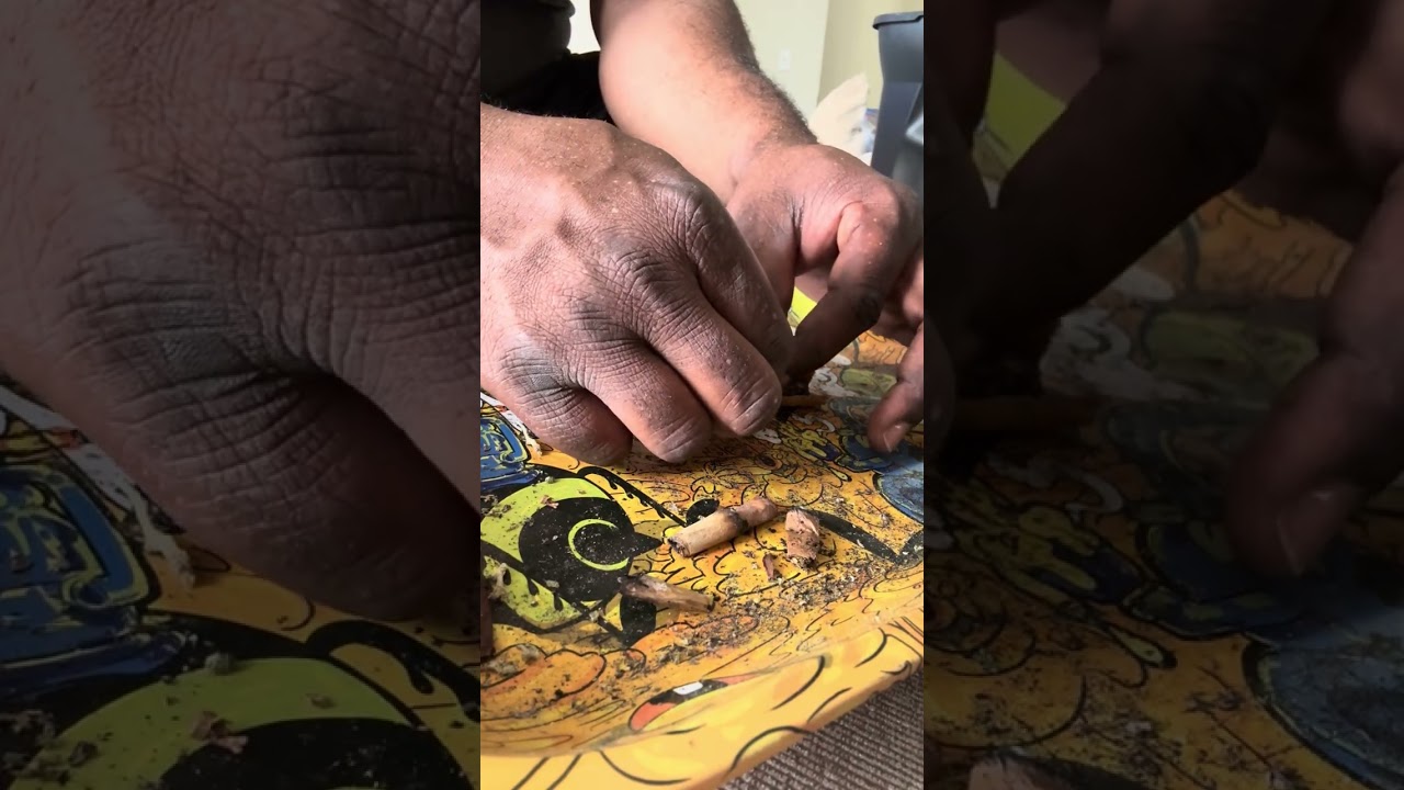 How to roll the perfect roach blunt in 10 minutes or less‼️