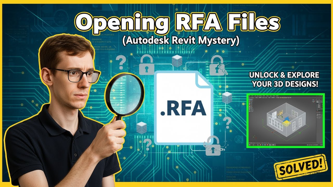 Opening RFA Files (Autodesk Revit) - YouTube