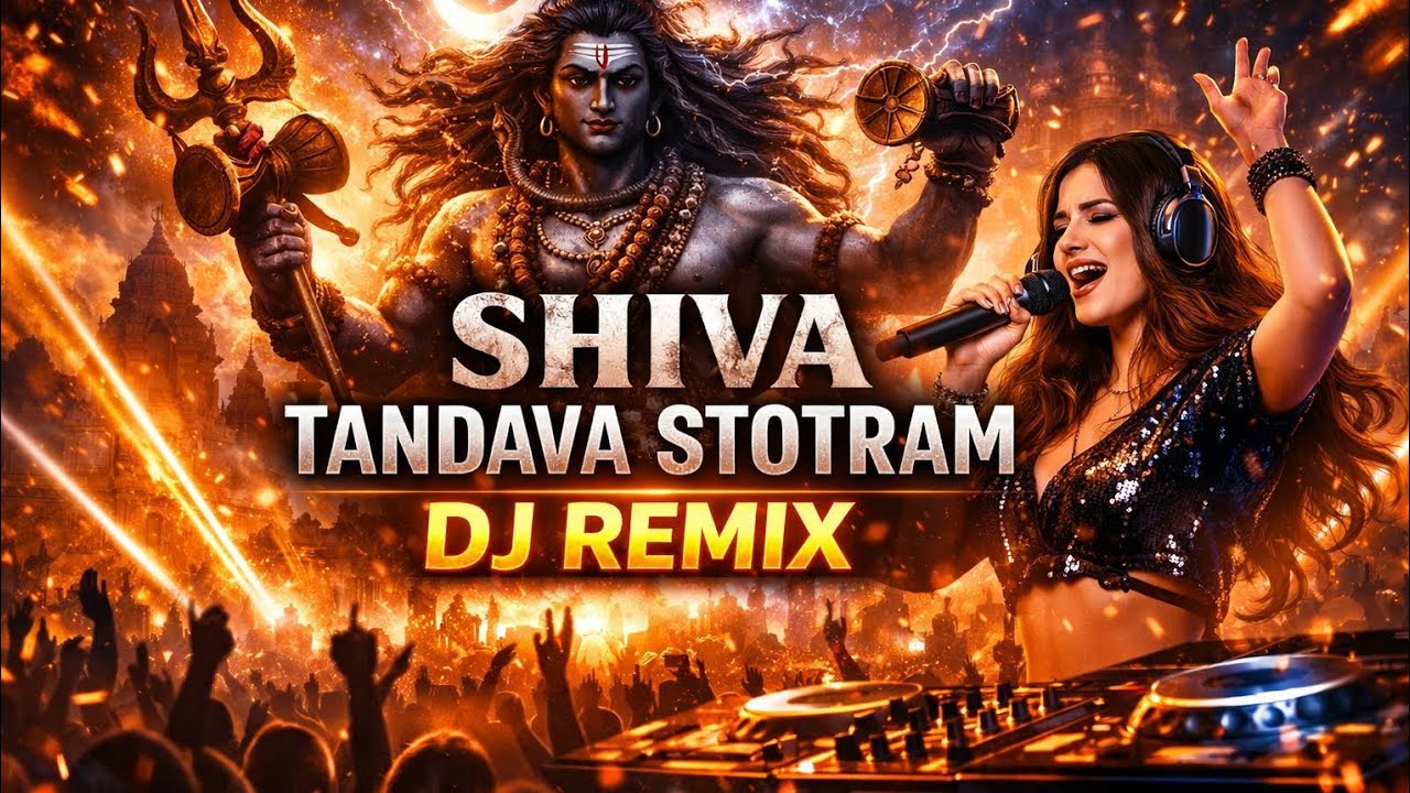 Shiva Tandava Stotram 🔱 Female DJ Remix | Powerful Trance 2026 | Mahashivratri Special