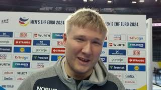 Handball EM 2024 Live EHF EURO Emil Nielsen (Dänemark) im SPORT4FINAL Video Interview mit Frank Zepp