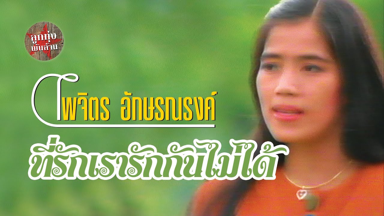 ที่รักเรารักกันไม่ได้ - จุ๋ง ไพจิตร อักษรณรงค์ [Official Music Video]