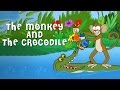 The Monkey And The Crocodile Story | Grandpa Stories | English Moral Stories For Kids