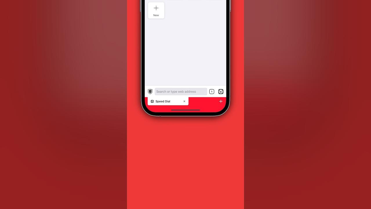 Configurable Address Bar and Tab Bar on iPhone and iPad Vivaldi 6.5