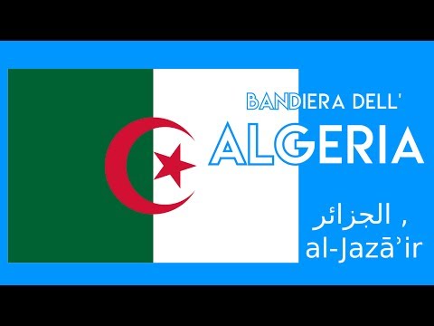 Algeria - storia della bandiera algerina