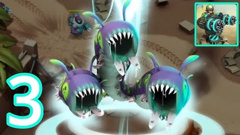 Alien Creeps Tower Defense Gameplay Walkthrough Part 3 - Android