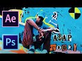 Create Insane Scrapbook Edits ! ASAP ROCKY x PACSUN | Adobe After Effects + Photoshop