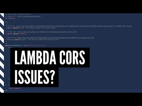 Having AWS Lambda CORS Issues? Learn How to Allow Cross Origin Resource Sharing The Best Way.