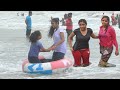 Coxs bazar sea beach  tour of sugandha beach  sea bath activities and beach walk 4k   part 27