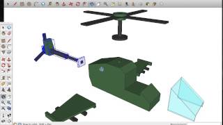 Mr Pearce's How to SketchUp - 14. Exploded drawings and dimensions