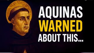 THOMAS AQUINAS LESSONS That Will Save You From an Empty Life